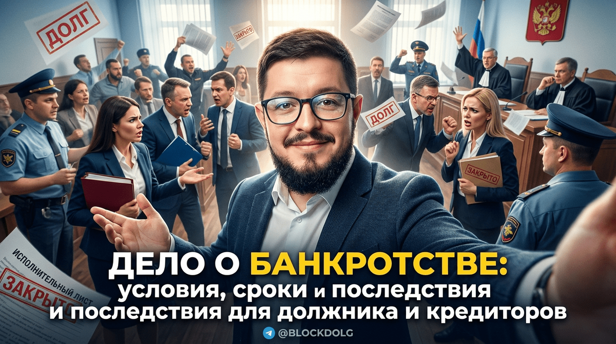    Дело о банкротстве: условия, сроки и последствия для должника и кредиторов Максим