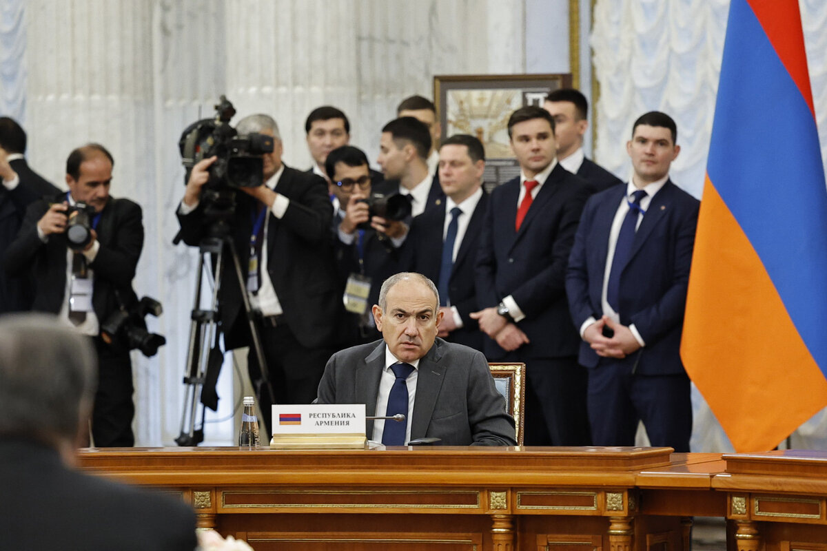   Пашинян признал расхождения с Россией на тему сближения Армении с ЕС. Источник фото: сайт премьер-министра Республики Армения.