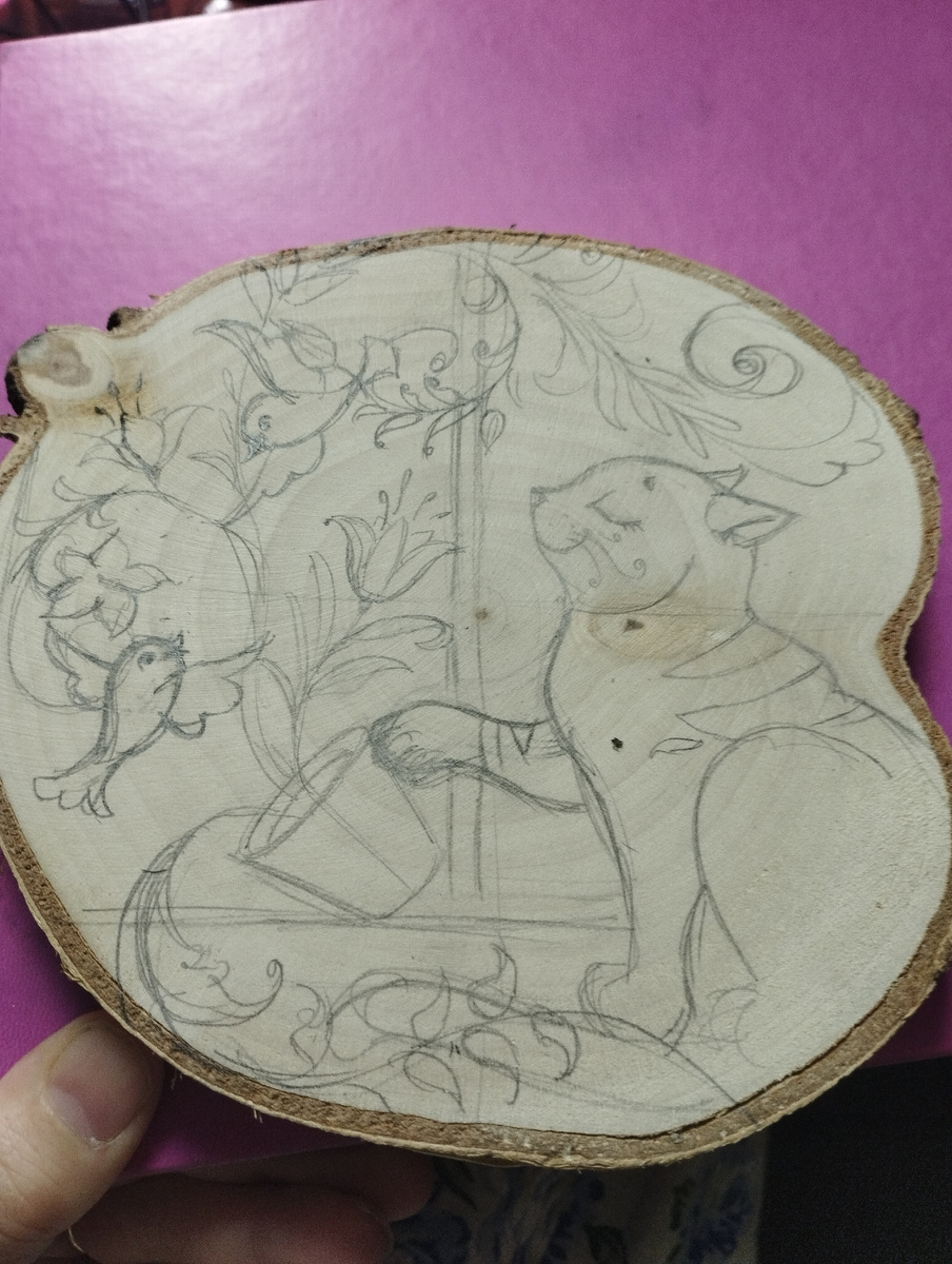 Котик творит магию