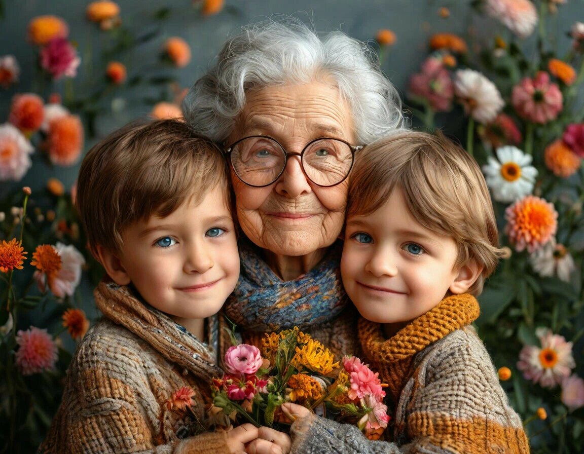 Изменение сайт картинки https://goo.su/JOwJ Бабушка и внуки