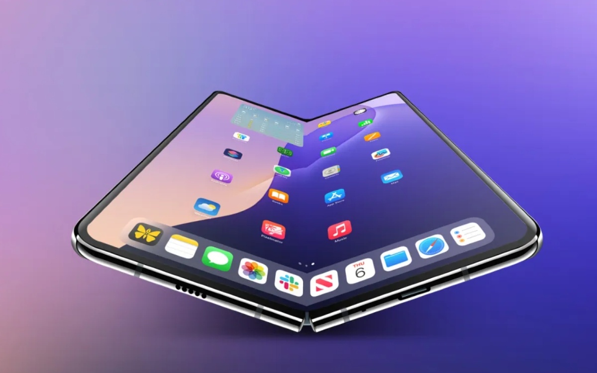 9to5mac.com📷Предполагаемый дизайн iPhone Fold