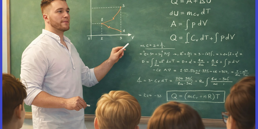 Запутанная задача по физике (термодинамика) из ЕГЭ