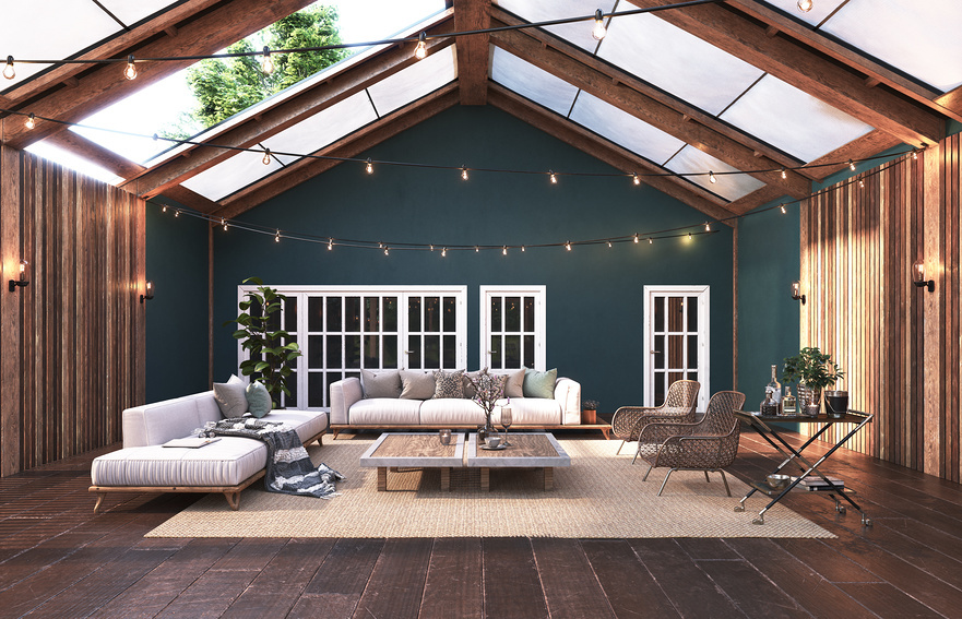 Патио станет местом притяжения всех домочадцев