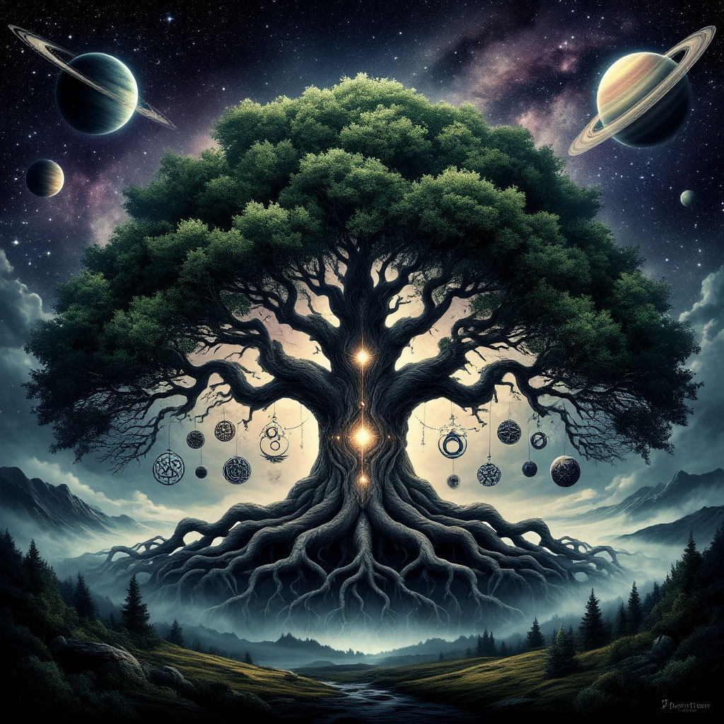 Древние викинги верили, что здесь держится мироздание