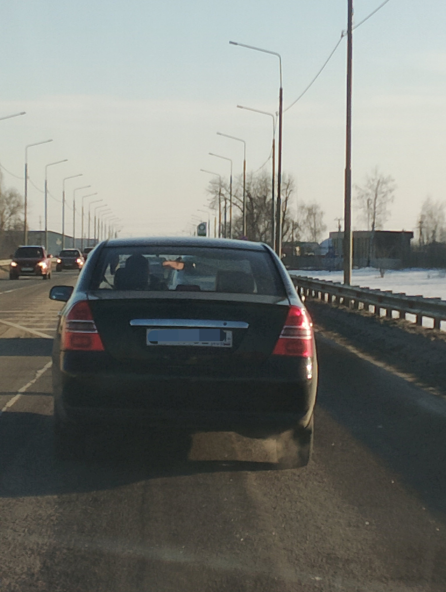 Едем домой из ГАИ