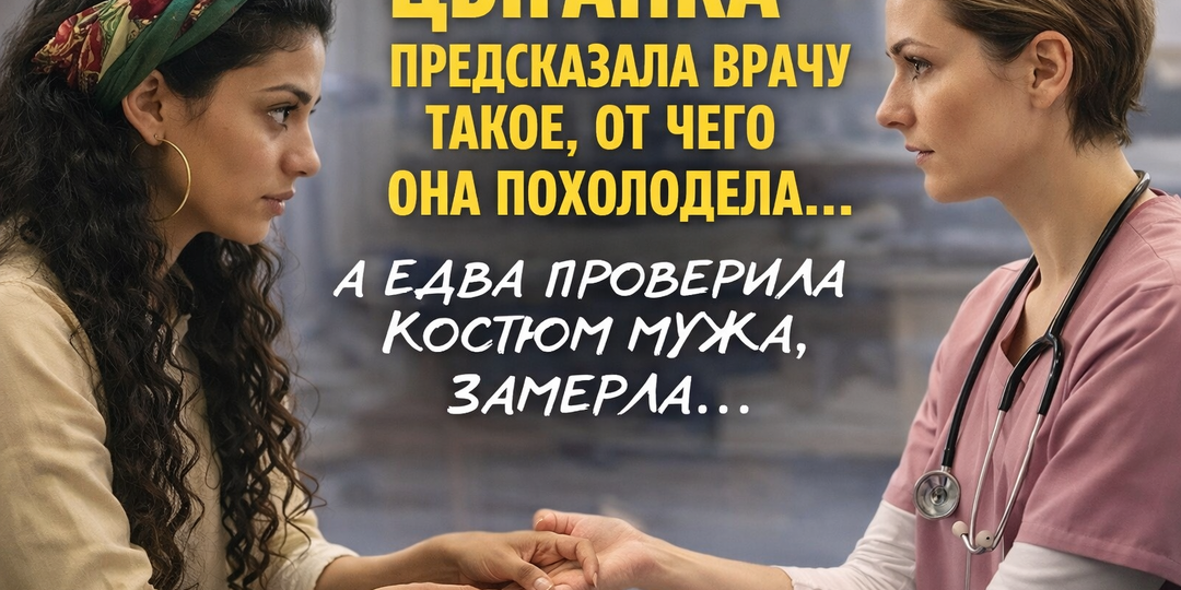 ЦЫГАНКА ПРЕДСКАЗАЛА ВРАЧУ ТАКОЕ, ОТ ЧЕГО ОНА ПОХОЛОДЕЛА… А ЕДВА ПРОВЕРИЛА КОСТЮМ МУЖА — ЗАМЕРЛА…