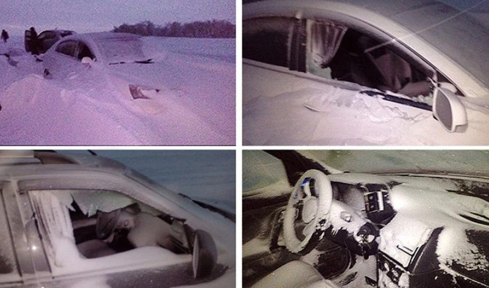    Больше 80 человек оказались заперты в своих же авто – спасатели откапывали огромные сугробы всю ночь. Фото предоставлено "КП"