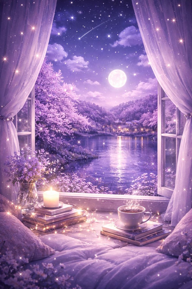 Ты просила с фиолетовой эстетикой. 💜