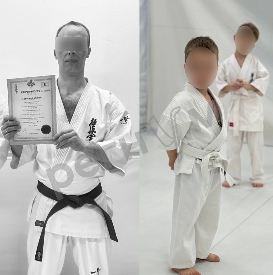    Сергей и сын Миша (имя изменено) / Источник: © Фото из личного архива