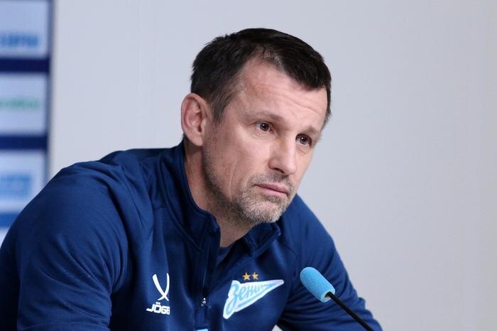 Главный тренер «Зенита» Сергей Семак. Обложка © ТАСС / Максим Константинов