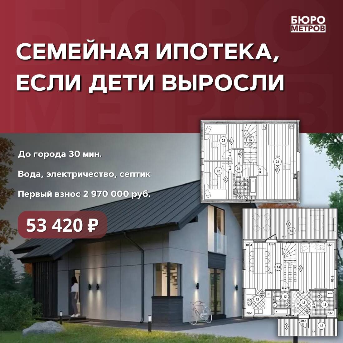Бюро Метров. СЕМЕЙНАЯ ИПОТЕКА, ЕСЛИ ДЕТИ ВЫРОСЛИ