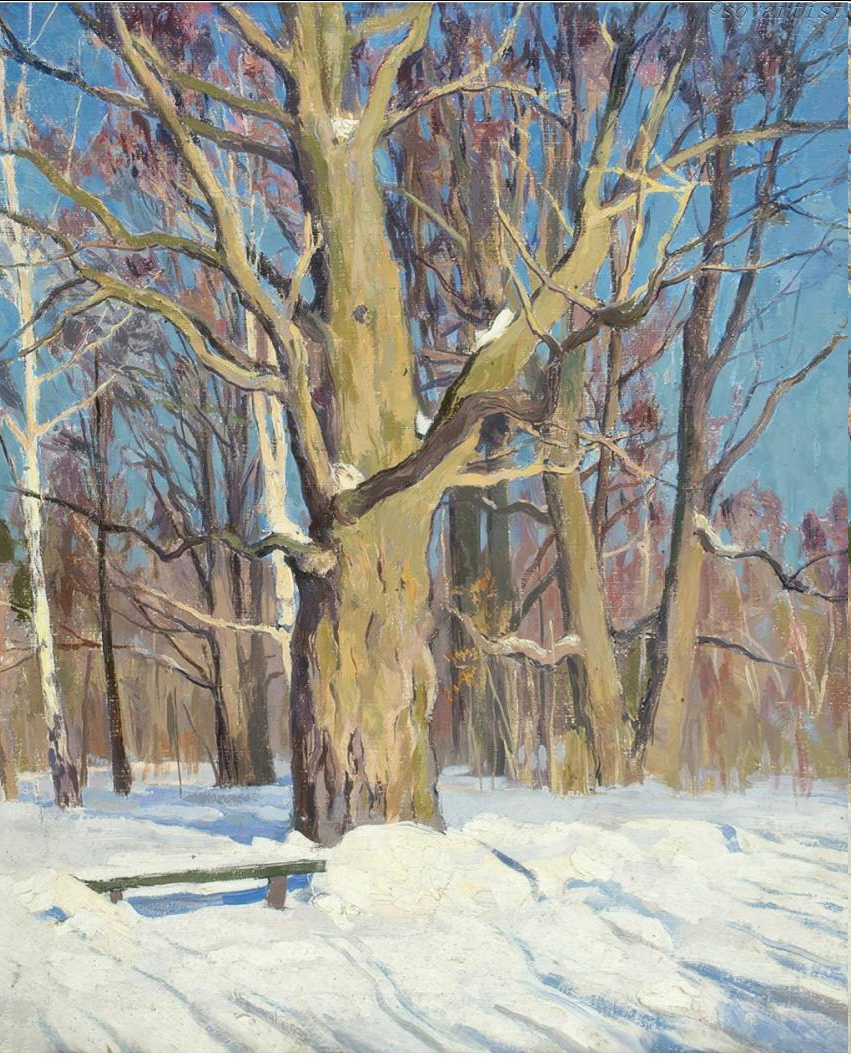 Виктор Константинов. «Зима». 1938