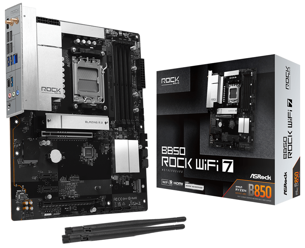    B850 Rock WiFi 7