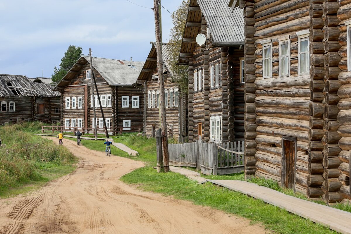 Деревня Кимжа Мезенского района Архангельской области