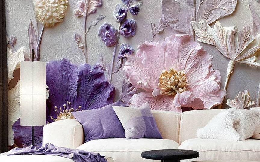 Подборка идей, какие фотообои сделать в комнате нежной, маленькой принцессы