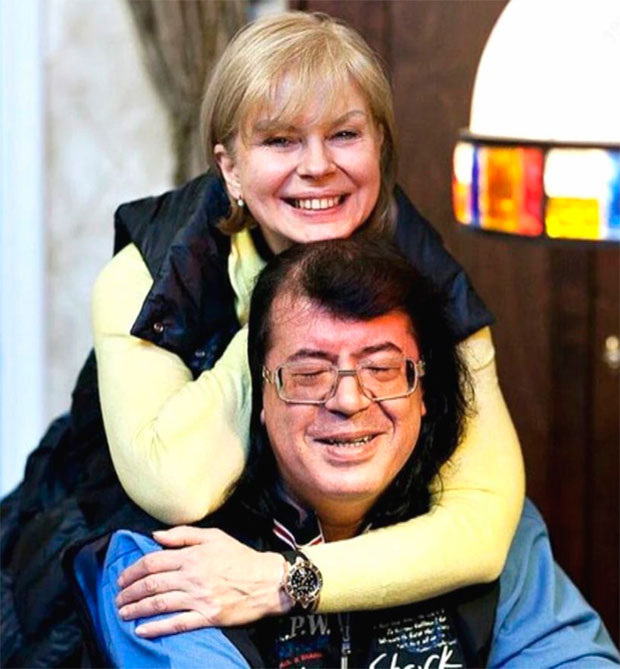 Игорь Корнелюк с женой Мариной