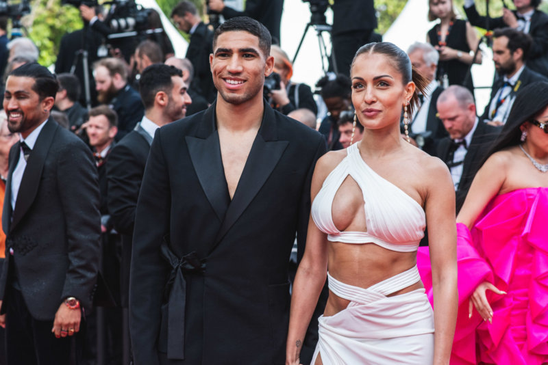 Ашраф Хакими и Хиба Абук