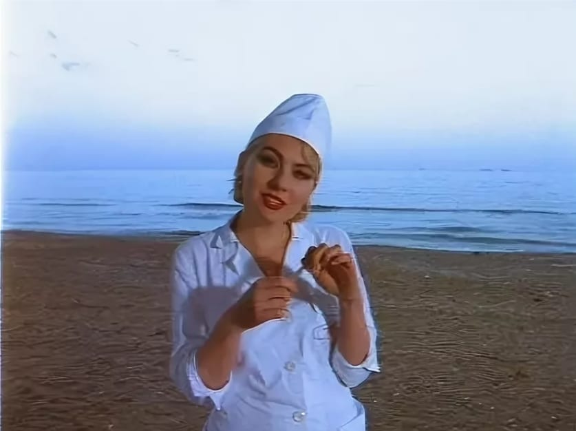 Молодая Рената Литвинова в дебютной роли - фильм "Увлеченья" 1994-го года