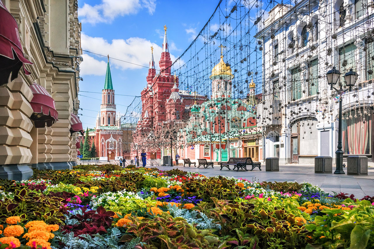    Вид на улицу Никольская