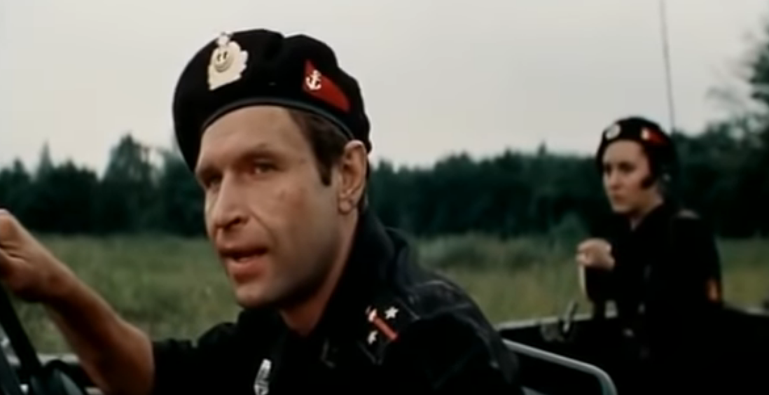 кадр из фильма Ответный Ход. В. Спирридонов