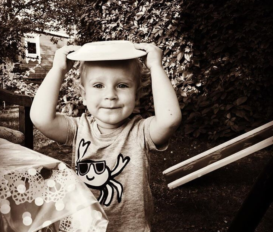 Александр Яценко в детстве