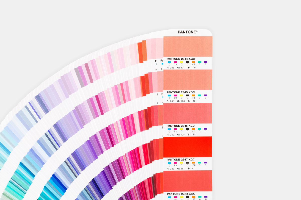 Абсолютно "бюджетный" веер Pantone