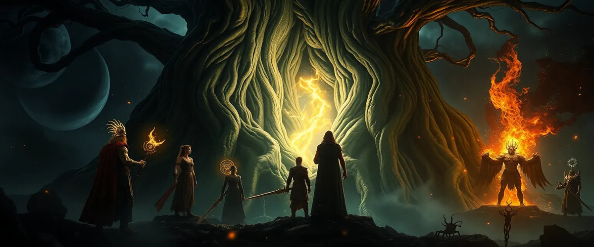 У древа Иггдрасиль 