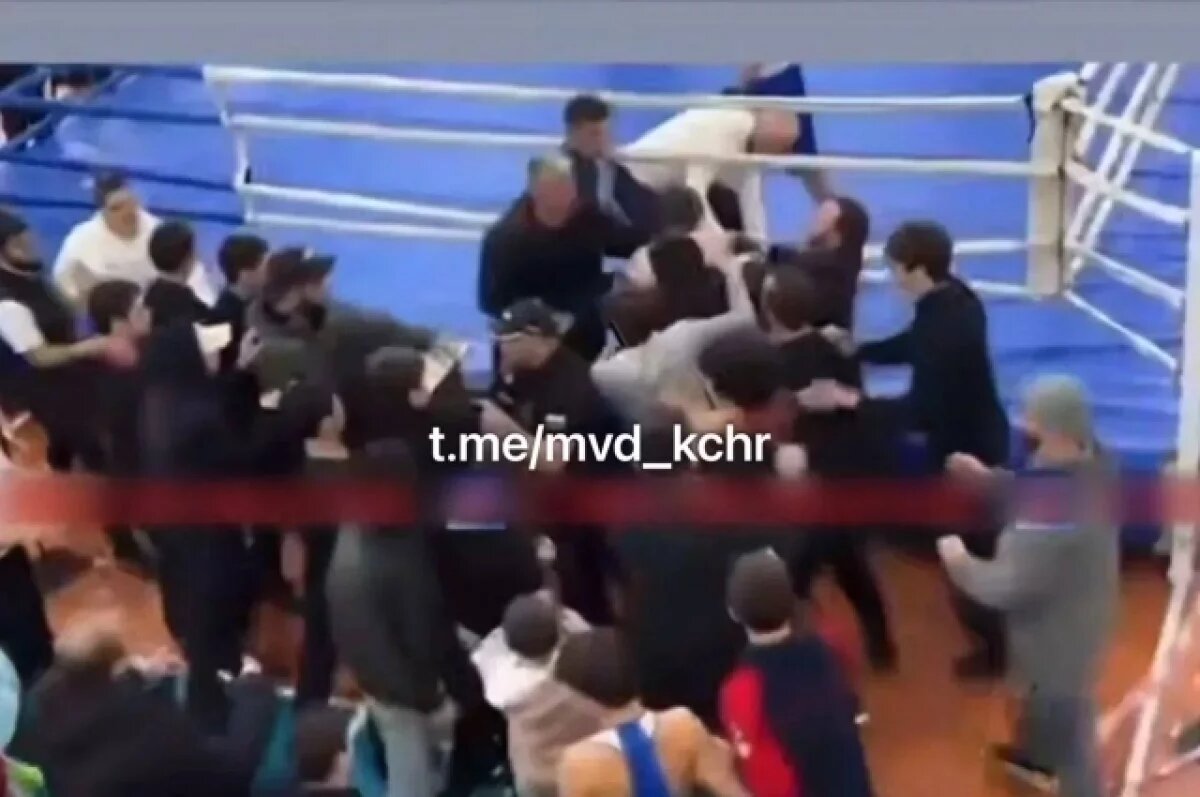    Полиция наказала участников массовой драки на соревнованиях по боксу в КЧР