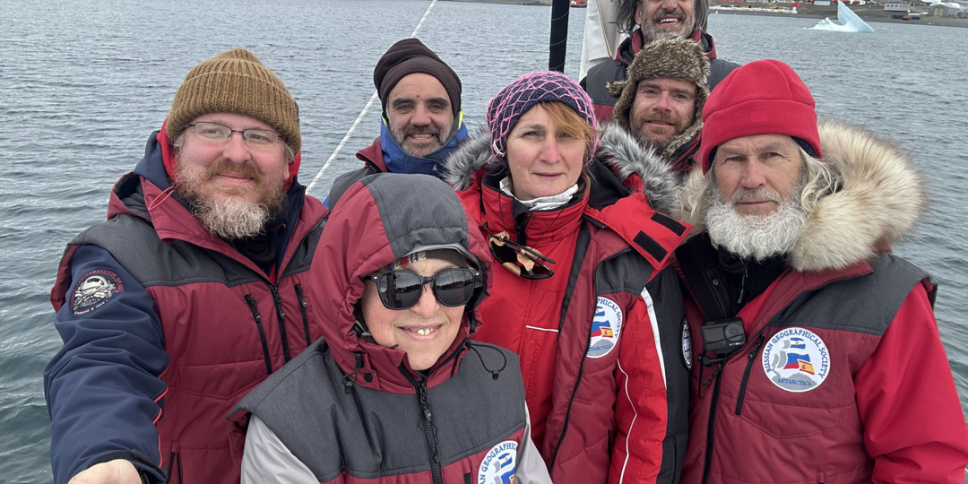 Экспедиция РГО достигла Антарктиды!