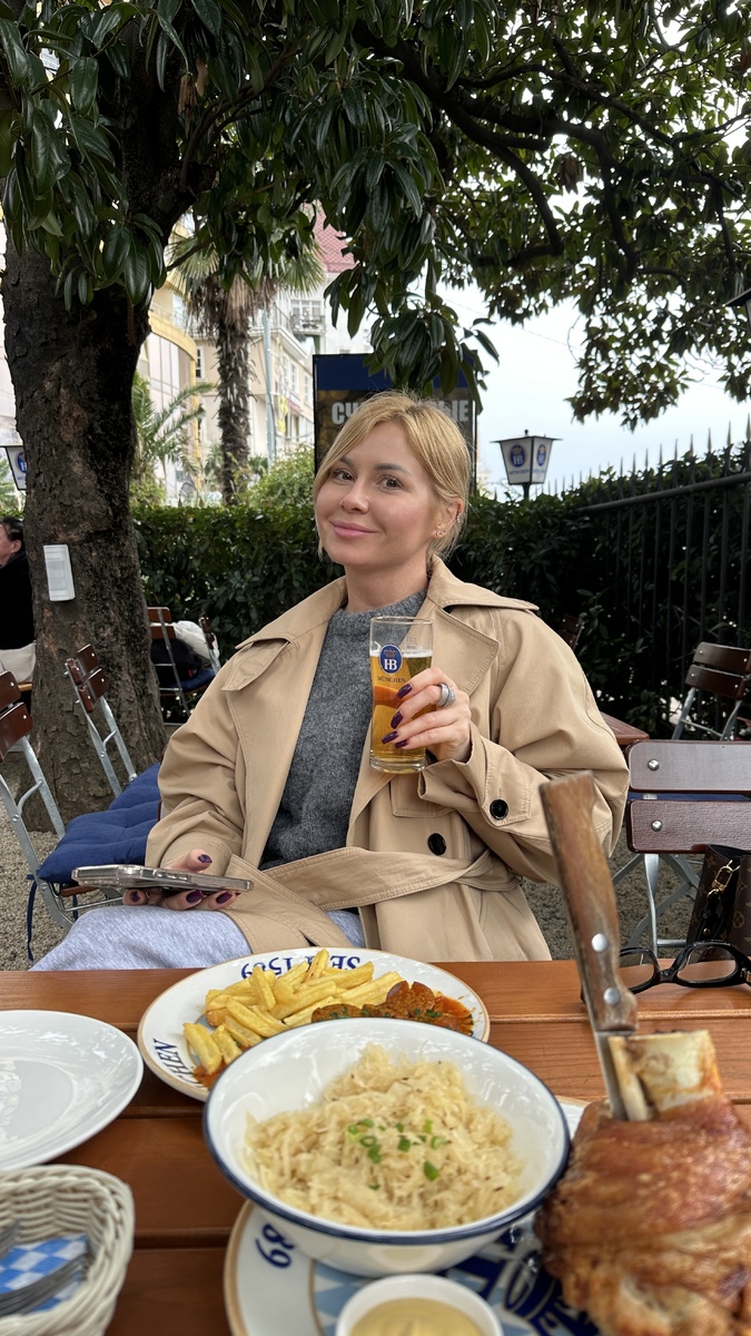 Шашлык тоже был