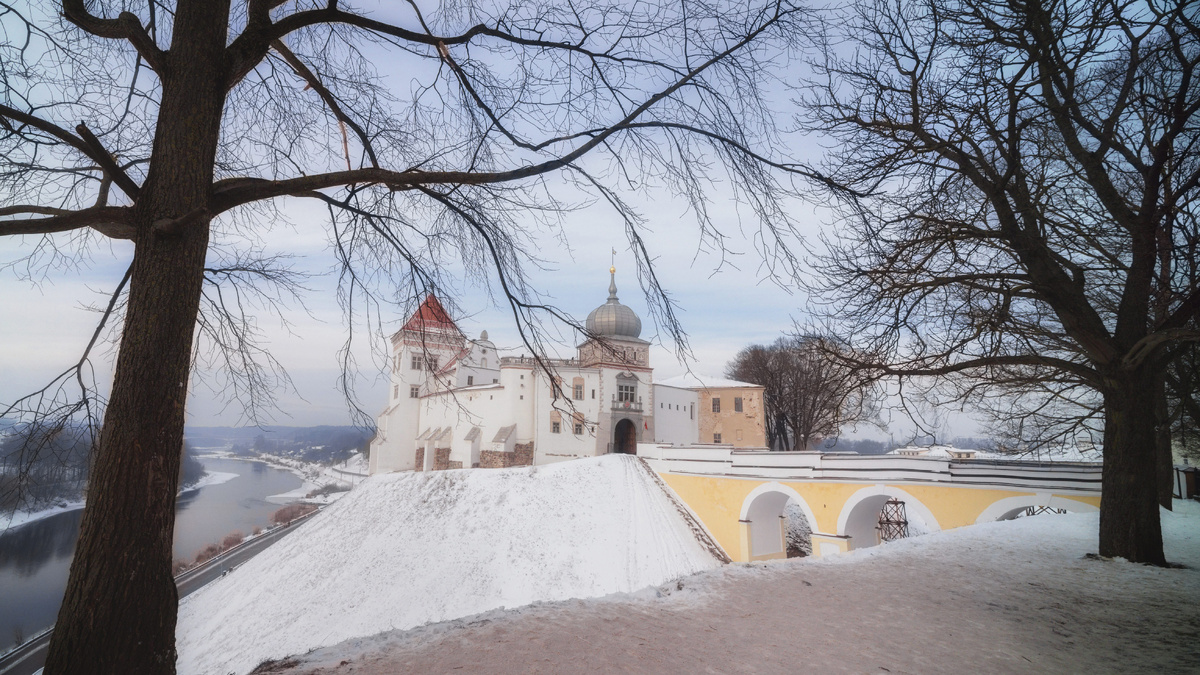 Старый замок в Гродно, моя фотография 
