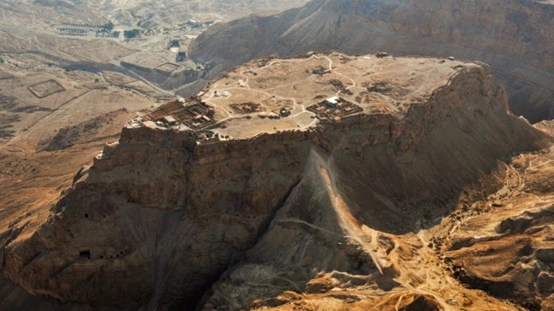 Масада, современный вид.