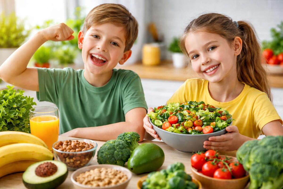    Веганство для детей: польза для здоровья или риск дефицитов?