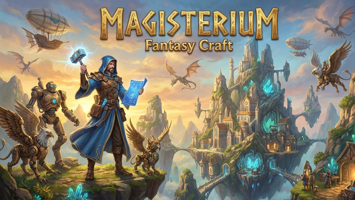 Арт‑обложка игры Magisterium: Fantasy Craft