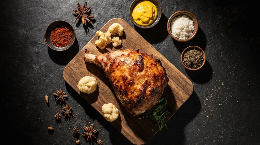 Свиная рулька после гриля