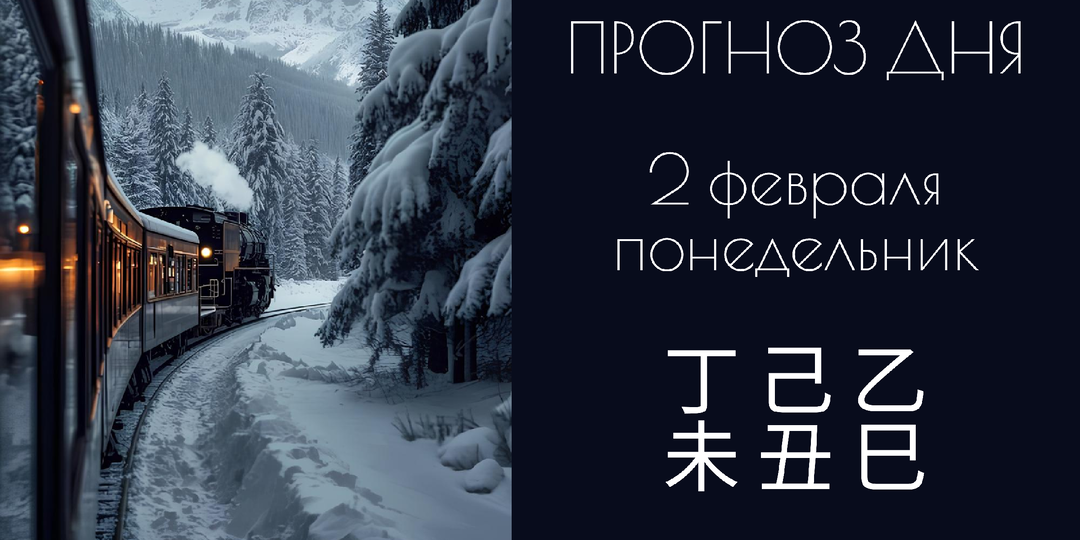 2 февраля, понедельник — день Огненной Козы 丁未