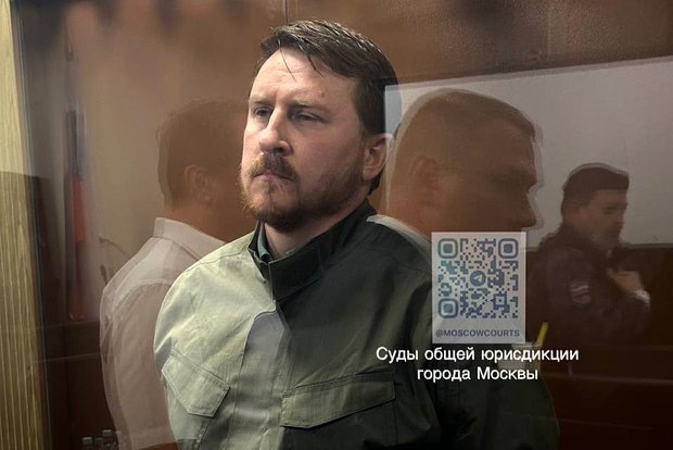    Алексей Копайгородский в зале суда. Фото: t.me/moscowcourts