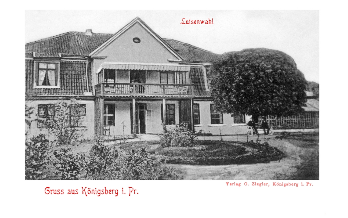 Домик королевы Луизы в Луизенвале. Начало XX века.