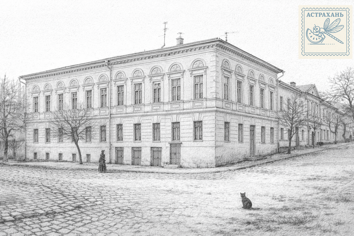 Дом Репиных, каким я его вижу в середине 19-го века