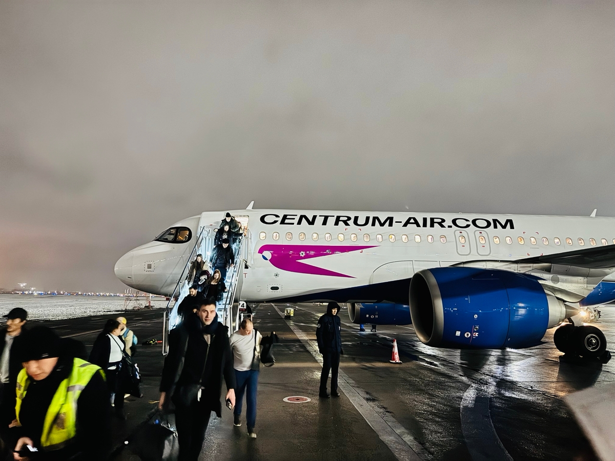 Самолет а/к Centrum Air