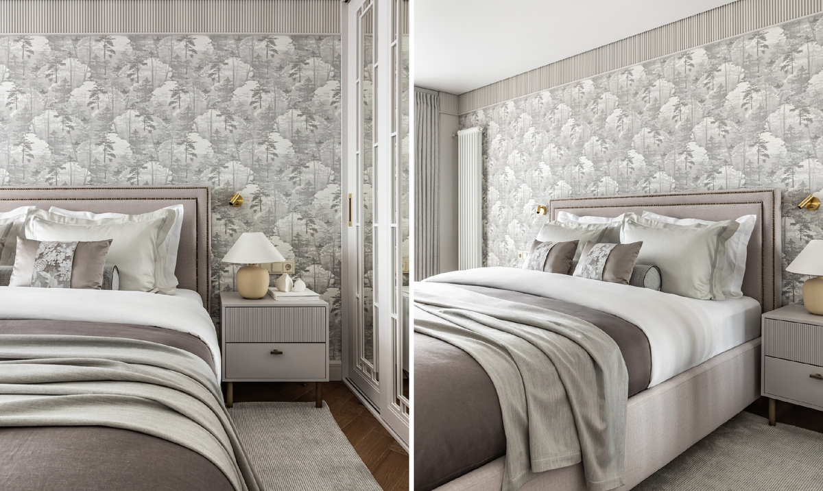 Проект Аси Козловской с обоями Milassa