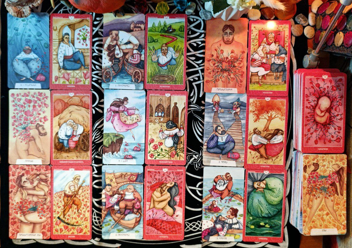 Расклад Намерения вашего партнёра по отношению к вам