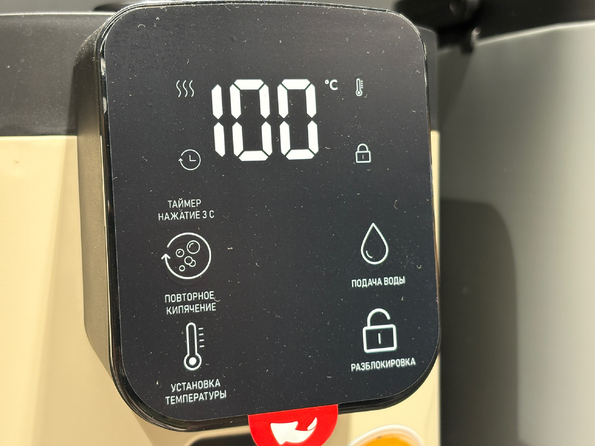 Термопод с сенсорной панелью