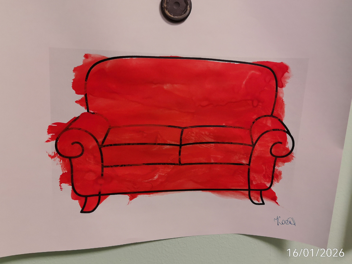 Тема недели в саду - мебель