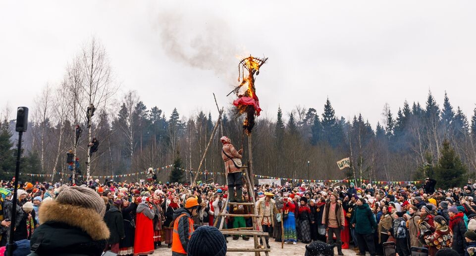    Фольклорный праздник «Бакшевская Масляница» в Пушкинском округе / Медиасток.рф
