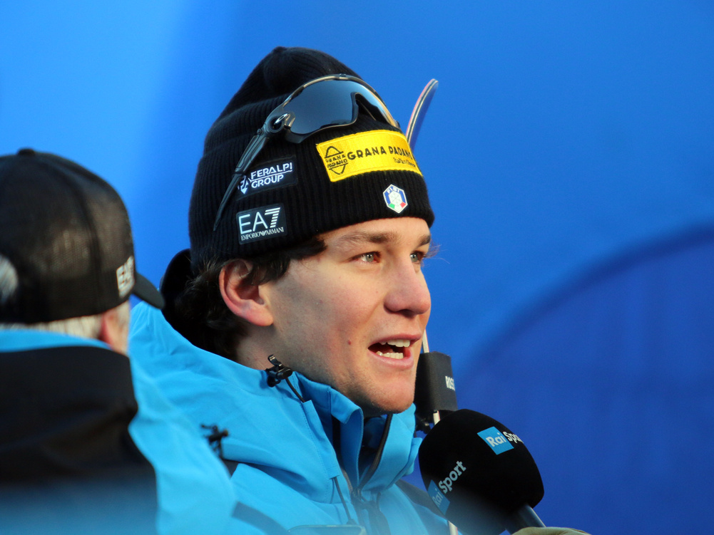 Джованни Францони теперь занимает третье место в зачете супергиганта