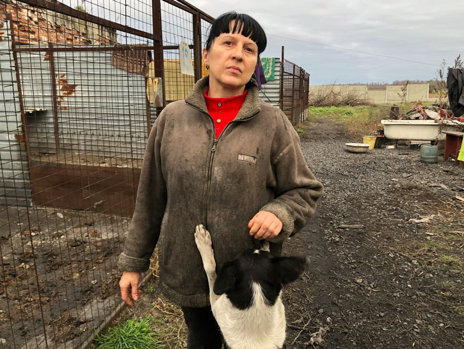 Я с подопечным в приюте