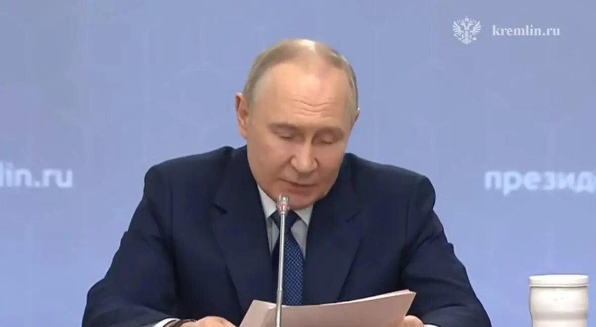    Фото: скриншот видео пресс-службы Кремля