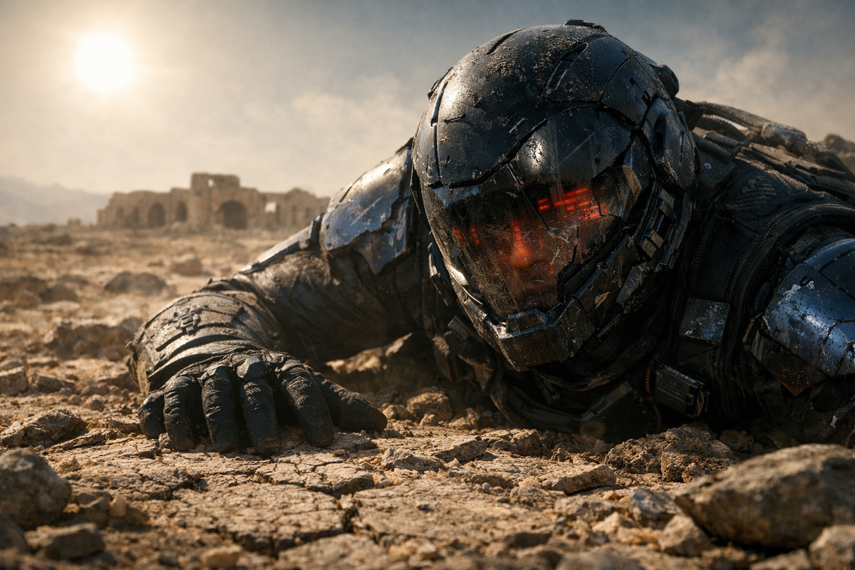 Он активировал диагностику. HUD перед глазами зарябил красным