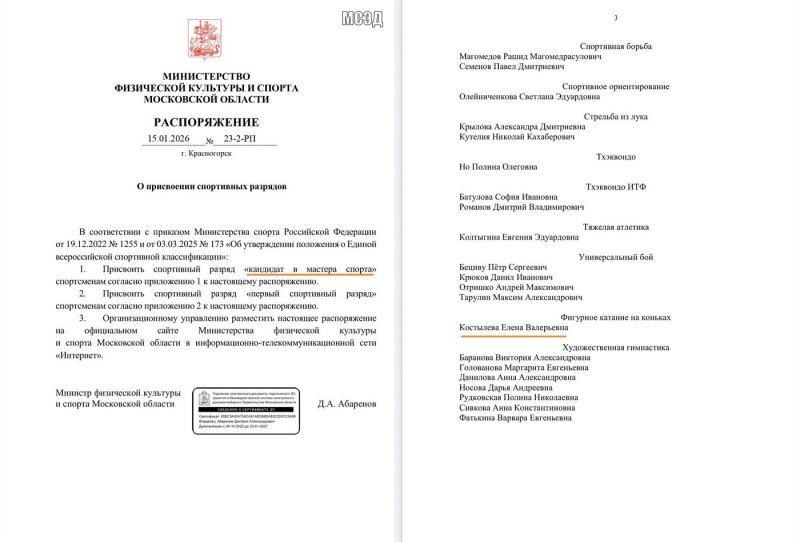    Скриншот документа (фрагм.) Ист. - соцсети Е. Плющенко